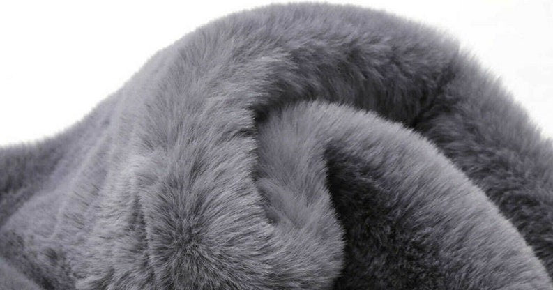 Wefab Fur Fabric Plush Soft Faux Fur Animal Fur Fake Fur Luxury Shag C