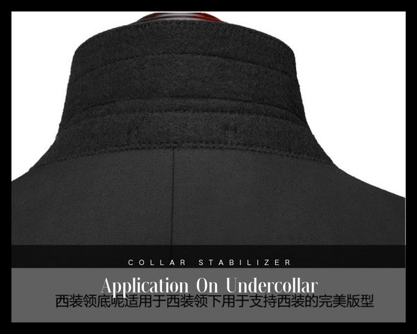 Wefab Undercollar Felt collar fabric neckline high quality interlining for blazers and suits 44 inch x 5 yards