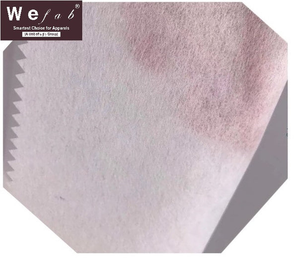 Wefab Iron On Interfacing Fusible Soft Finish 100cm Wide 50 GSM Non Woven Fabric for Crafts and Sewing Purpose - Wefab Textile Products