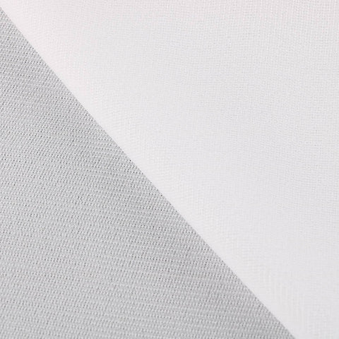 Wefab Iron on 100% Polyester Stretch Fusible Woven Warp Knitted Interlining 80 GSM Fabric Width 60 inches Q9180 Fusible Adhesive Fabric - Wefab Textile Products