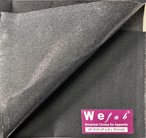 Wefab Iron On Interfacing Fusible Interlining 100% Cotton Fabric Buckram Width 110cm for Garments,Bags,Hats Sewing Tailoring etc - Wefab Textile Products