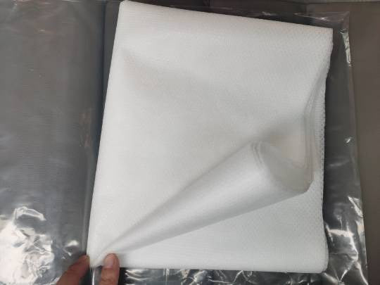 15”x120 Yards] No Show Mesh Stabilizer for Embroidery (White) Poly Mesh  Stabilizer for Embroidery + Free Pen & Snip! Lightweight No Show Stabilizer  for Machine Embroidery, Hand Sewing, Hoop& Stitch : Buy