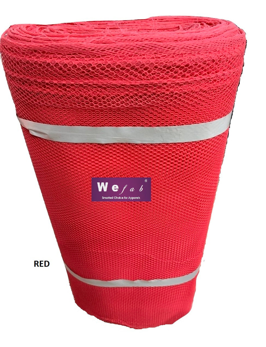 Wefab Cancan Net Fabric Colors 100% Polyester Mesh Tulle Interfacing M ...