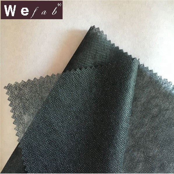 Wefab Iron On Interfacing Nonwoven Easily Tear Away Fusible Embroidery Backing Paper 25 GSM Width 100cm - Wefab Textile Products