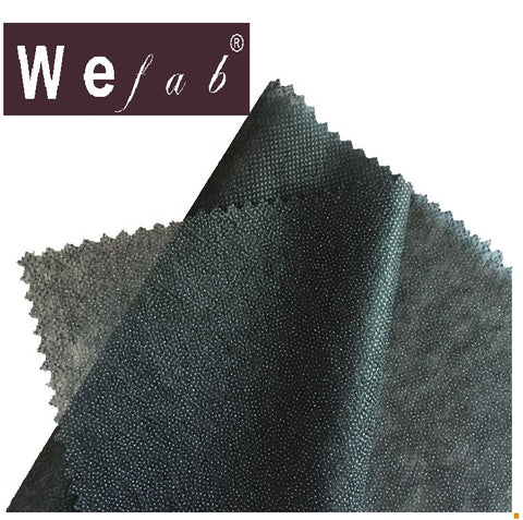 Wefab Iron On Interfacing Nonwoven Easily Tear Away Fusible Embroidery Backing Paper 25 GSM Width 100cm - Wefab Textile Products