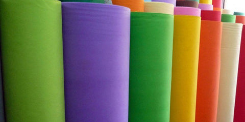 Nonwoven Multicolor Spunbond Polypropylene 50 GSM White Fabric Multipurpose 150 cm Wide